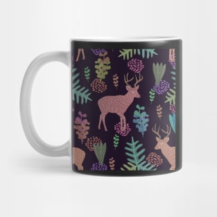 Deer in the Forest Pattern Mug